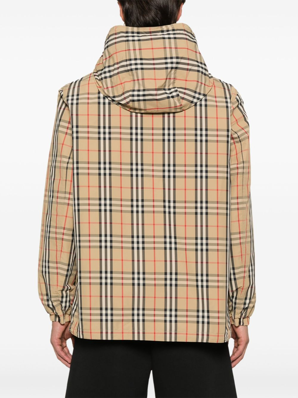 reversible Vintage-Check jacket - 4