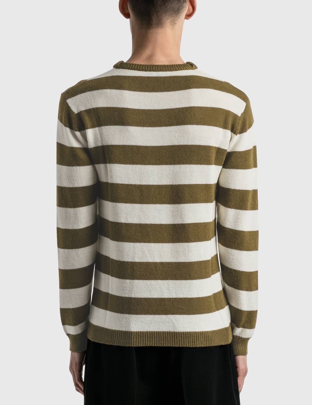 Stripe Anagram Sweater - 3