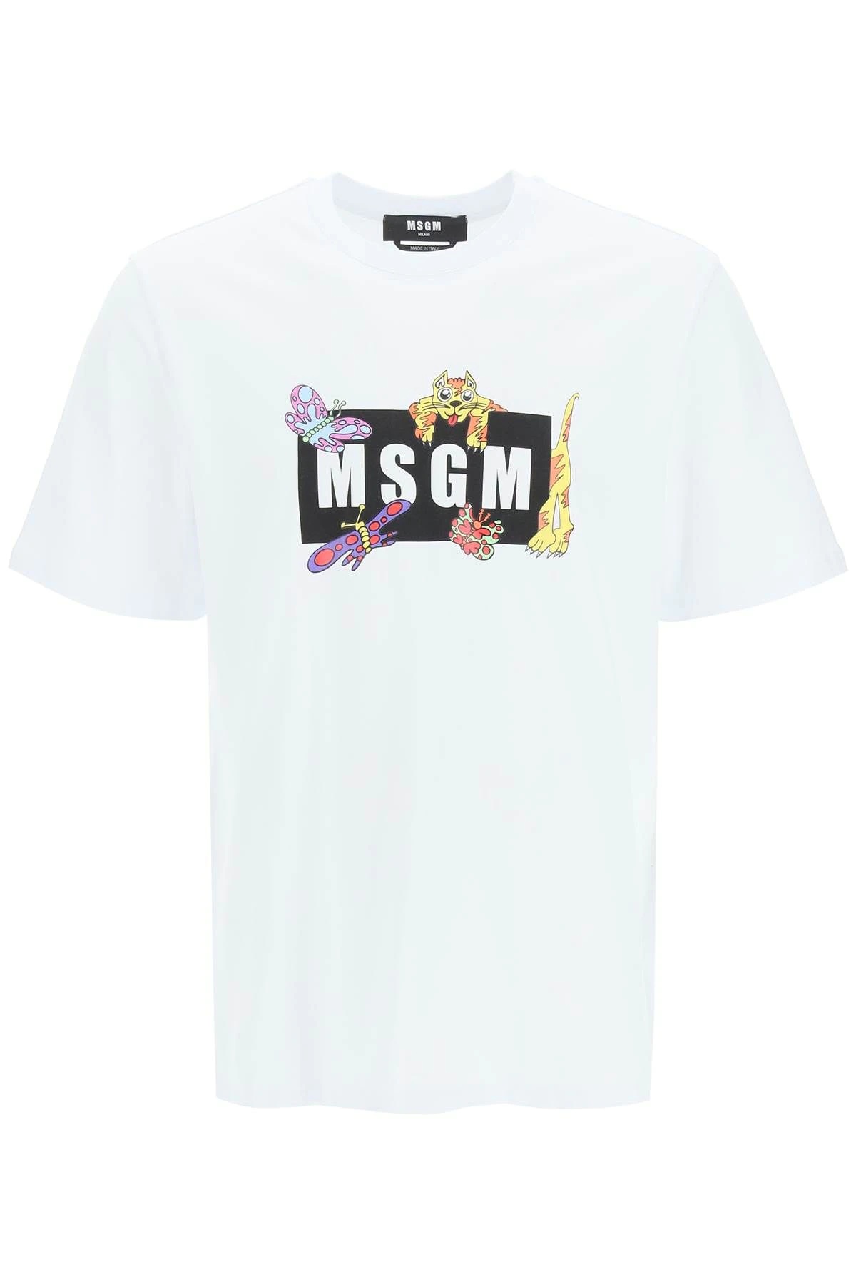 FUNNY TIGER LOGO BOX T-SHIRT - 1