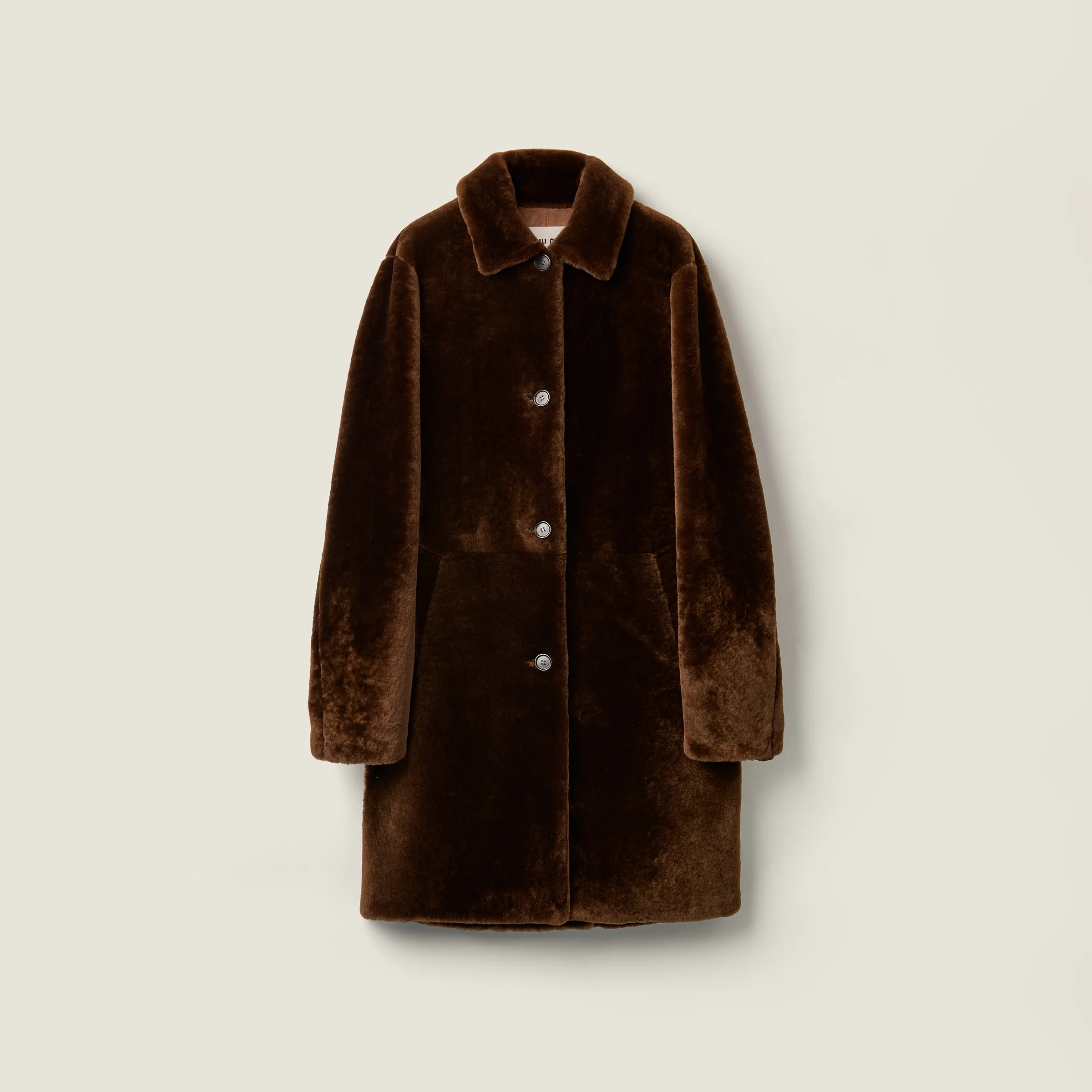 Shearling coat - 1