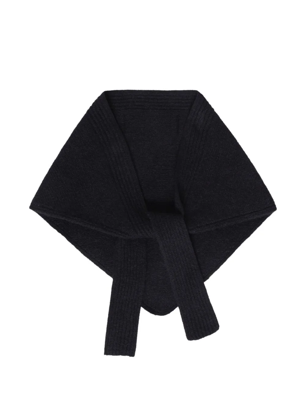 logo-patch scarf - 1