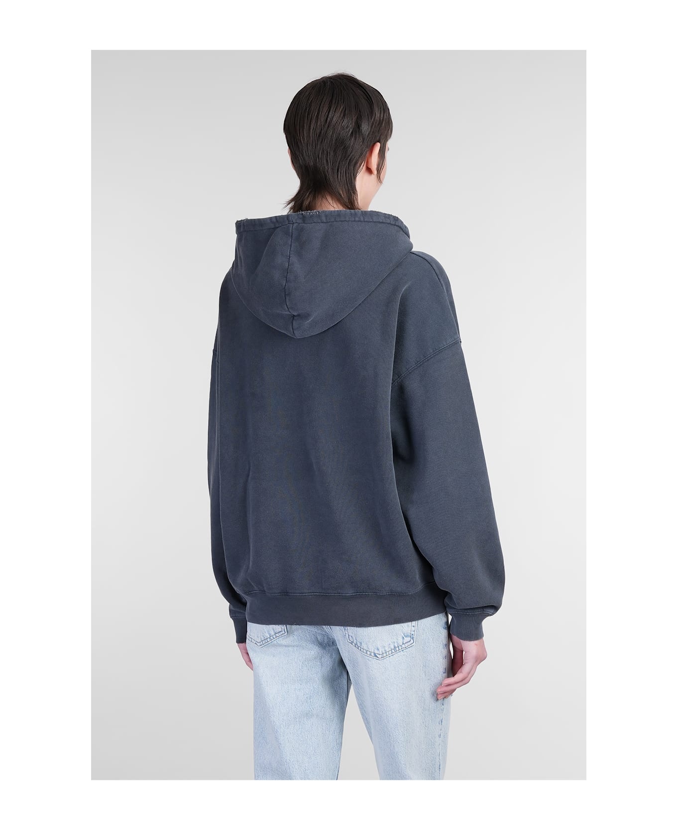 Harvey Sweatshirt In Black Cotton - 3