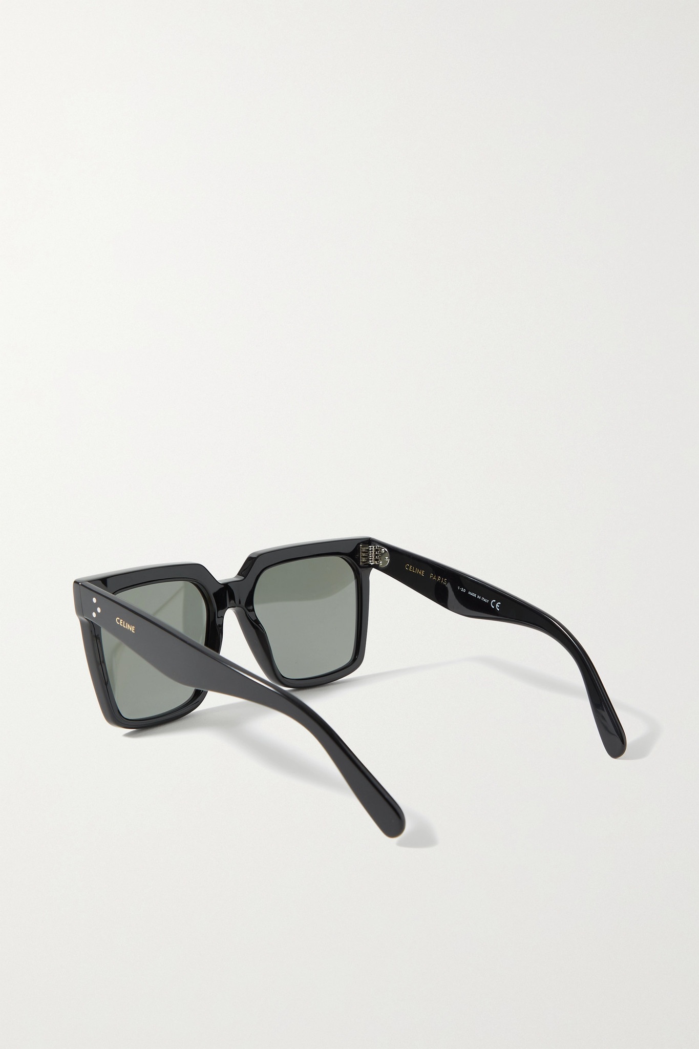 Oversized square-frame acetate sunglasses - 3