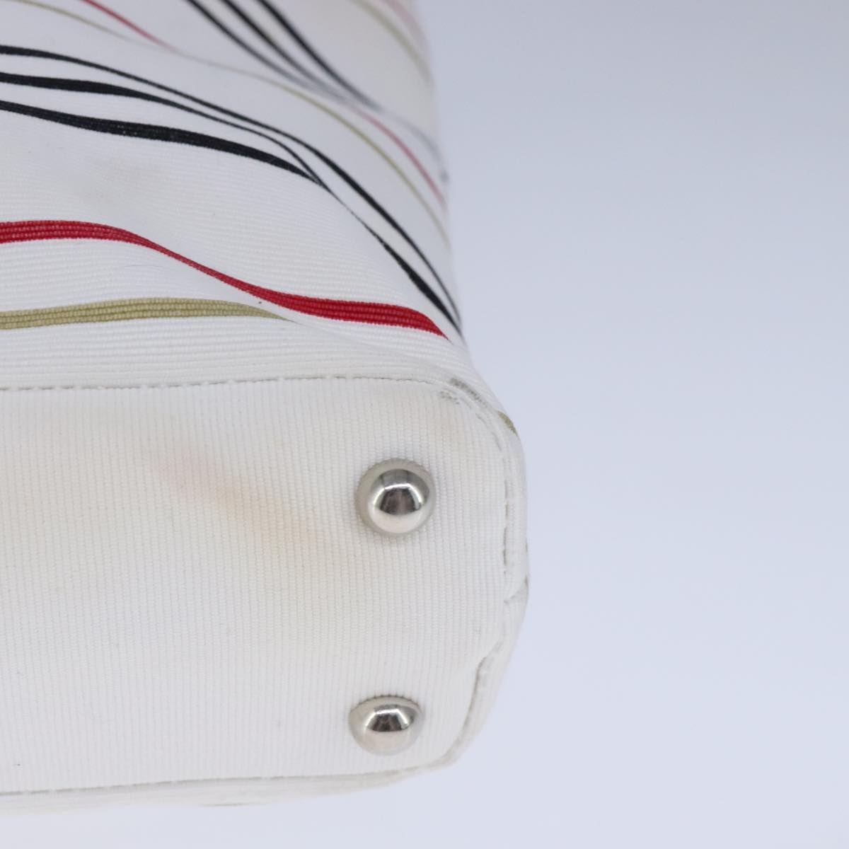 Burberry Hand Bag Canvas White - 15
