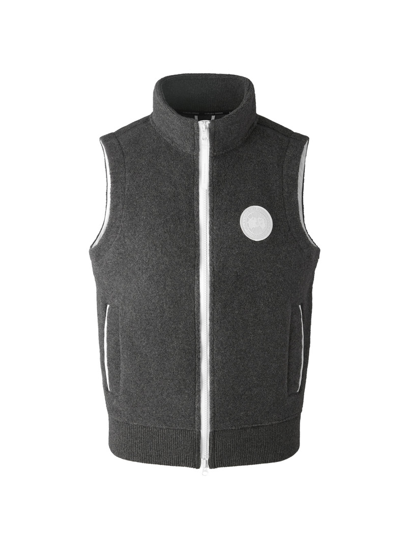 Men's Humannature Mersey Fleece Vest - Quarry Grey 1