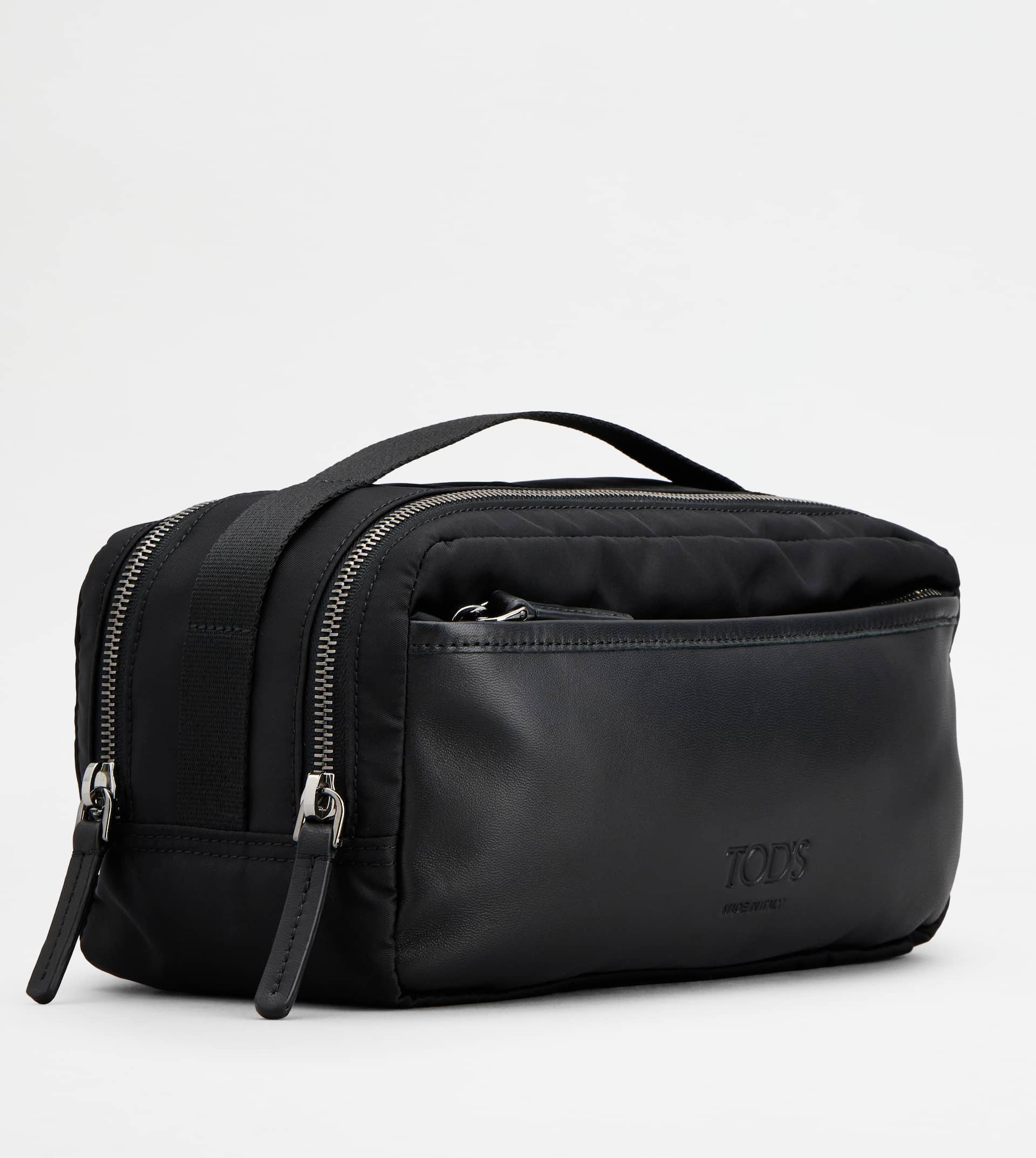 POUCH IN FABRIC - BLACK - 3