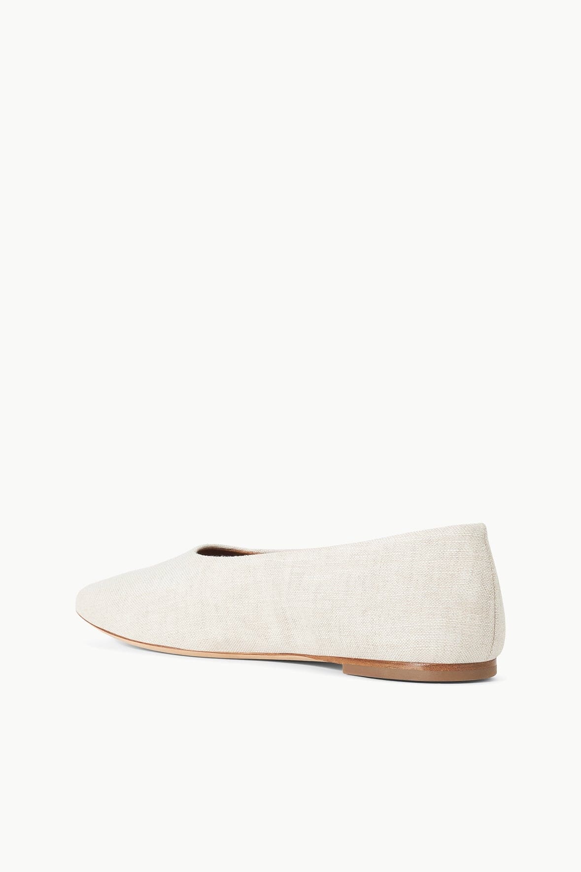 STAUD ALBA BALLET FLAT NATURAL - 3