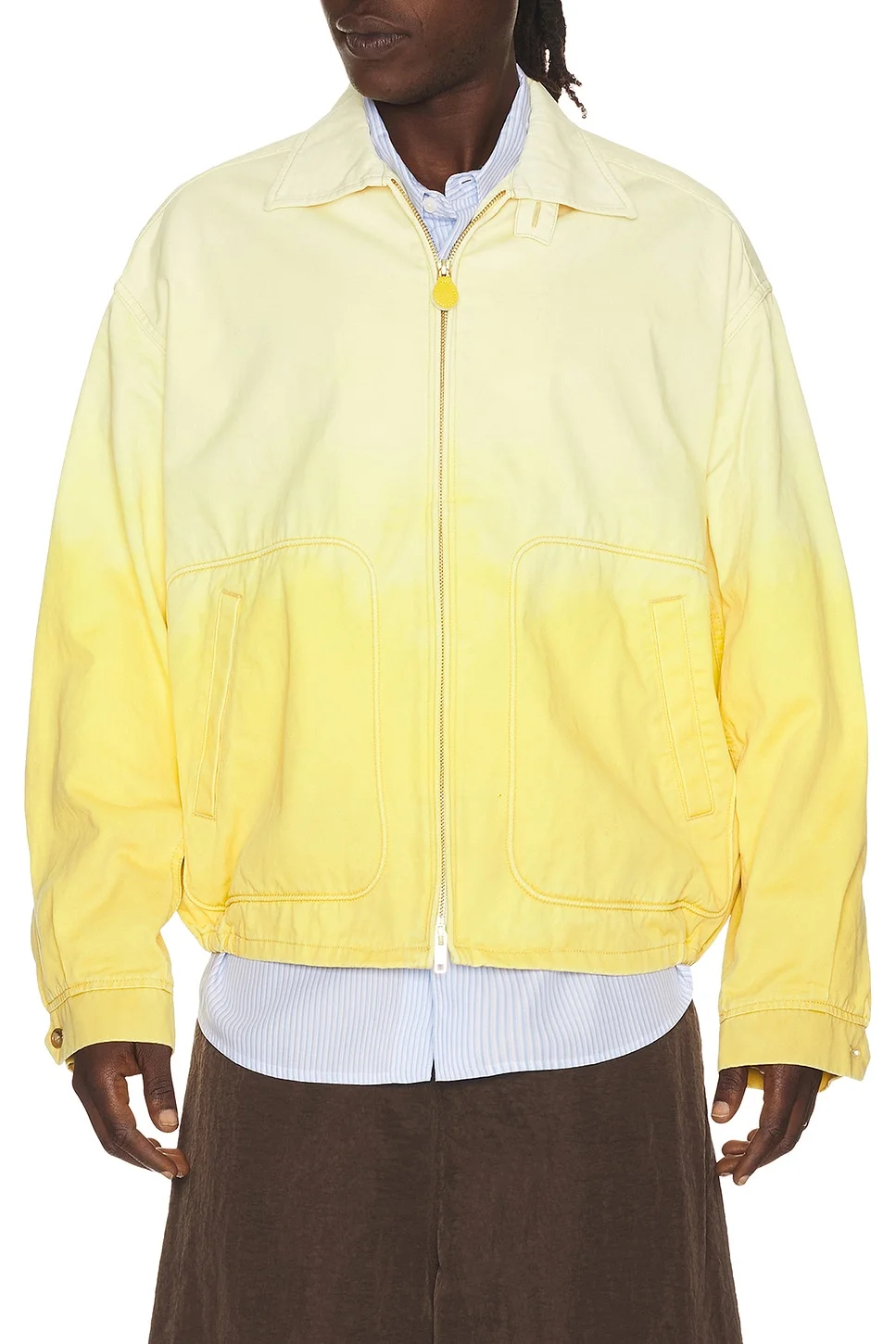 Short Blouson Gradation Print - 1