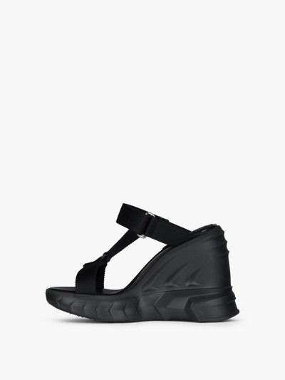 Givenchy MARSHMALLOW SANDALS IN LEATHER AND CANVAS outlook