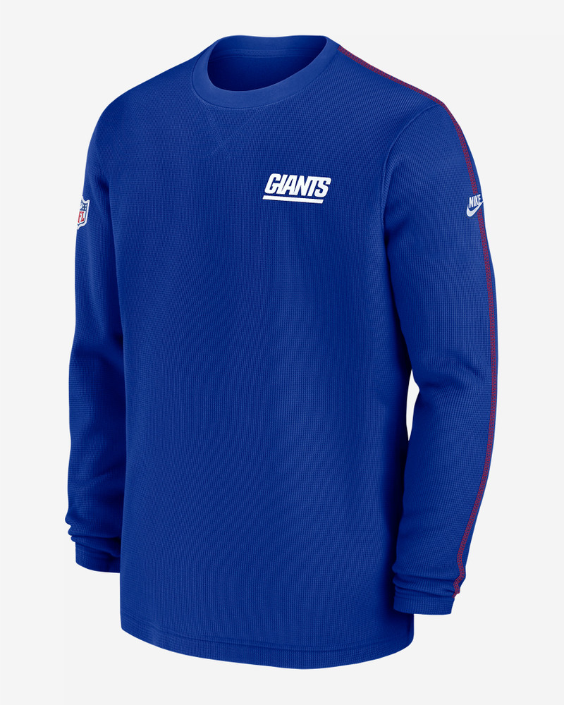 New York Giants Logo Coach Men’s Nike NFL Long-Sleeve Top 1