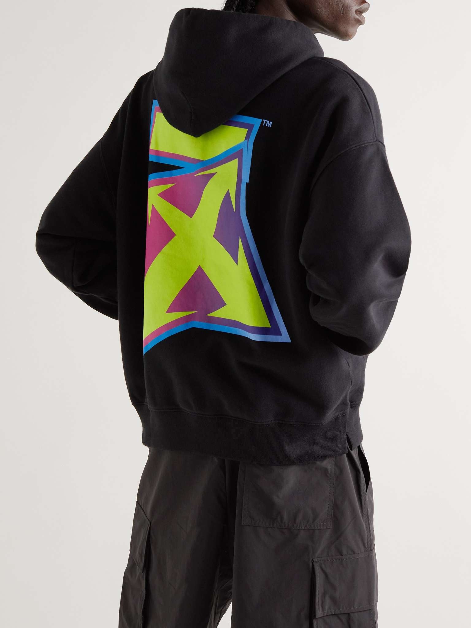 Logo-Print Cotton-Jersey Hoodie - 4