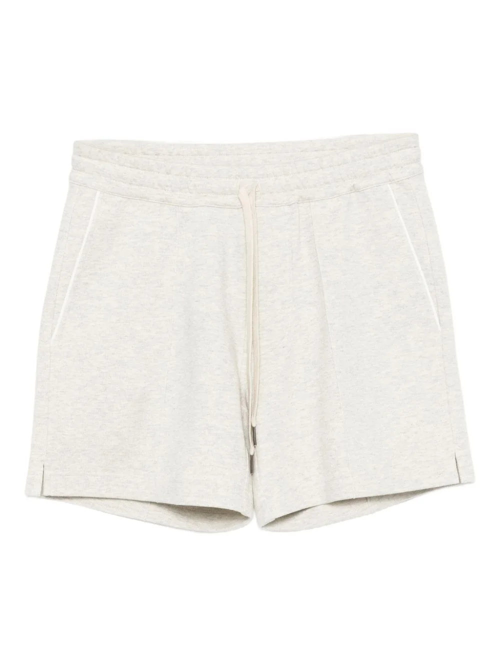 mélange track shorts - 1