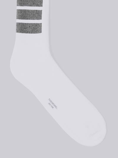 Thom Browne ATHLETIC TERRY STITCH COTTON 4-BAR CREW SOCKS outlook