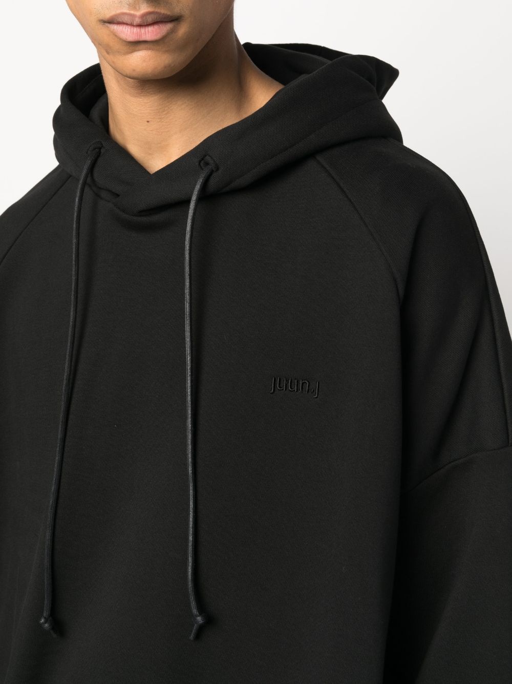 drawstring cotton hoodie - 5