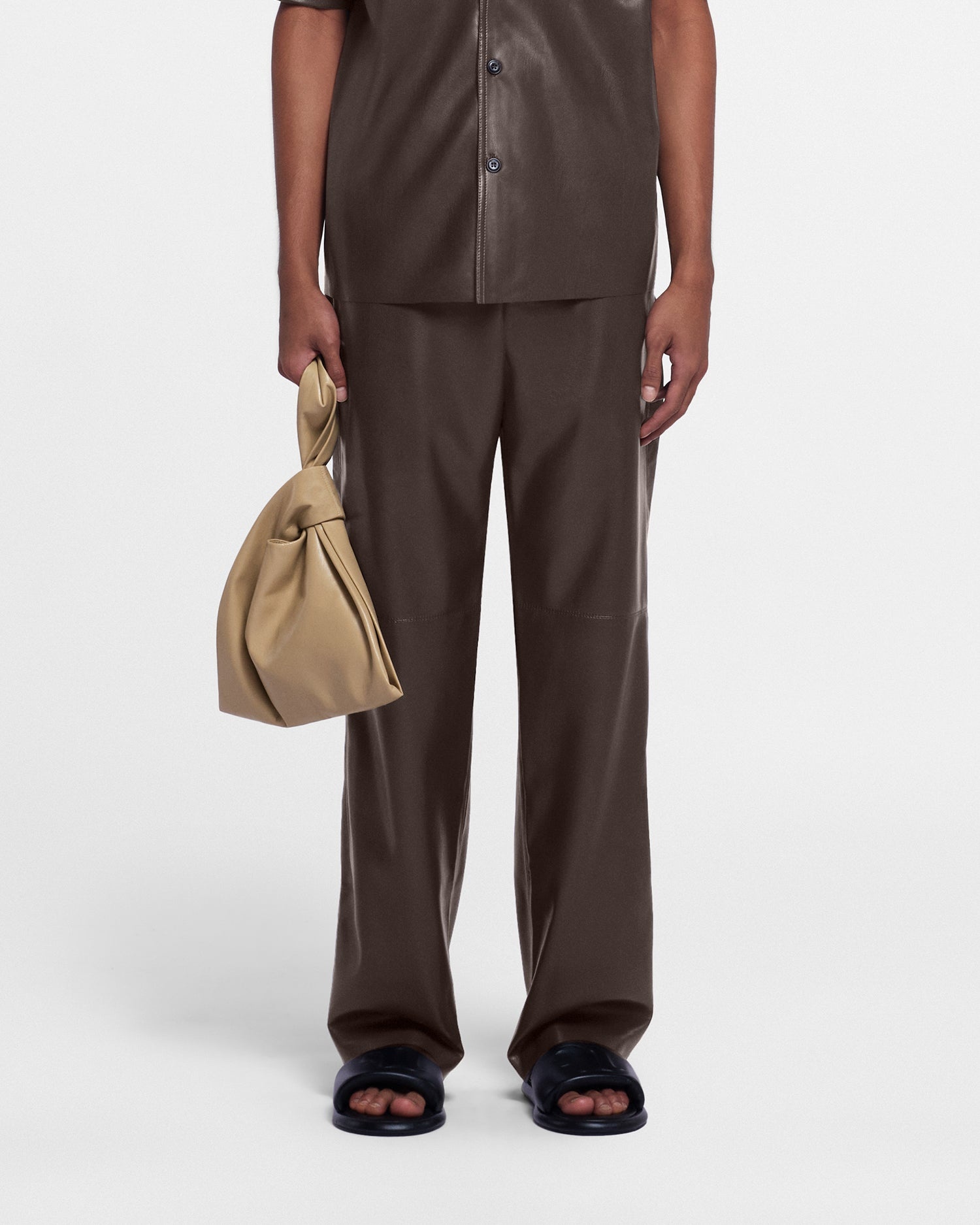 Okobor™ Alt-Leather Relaxed Pants - 1