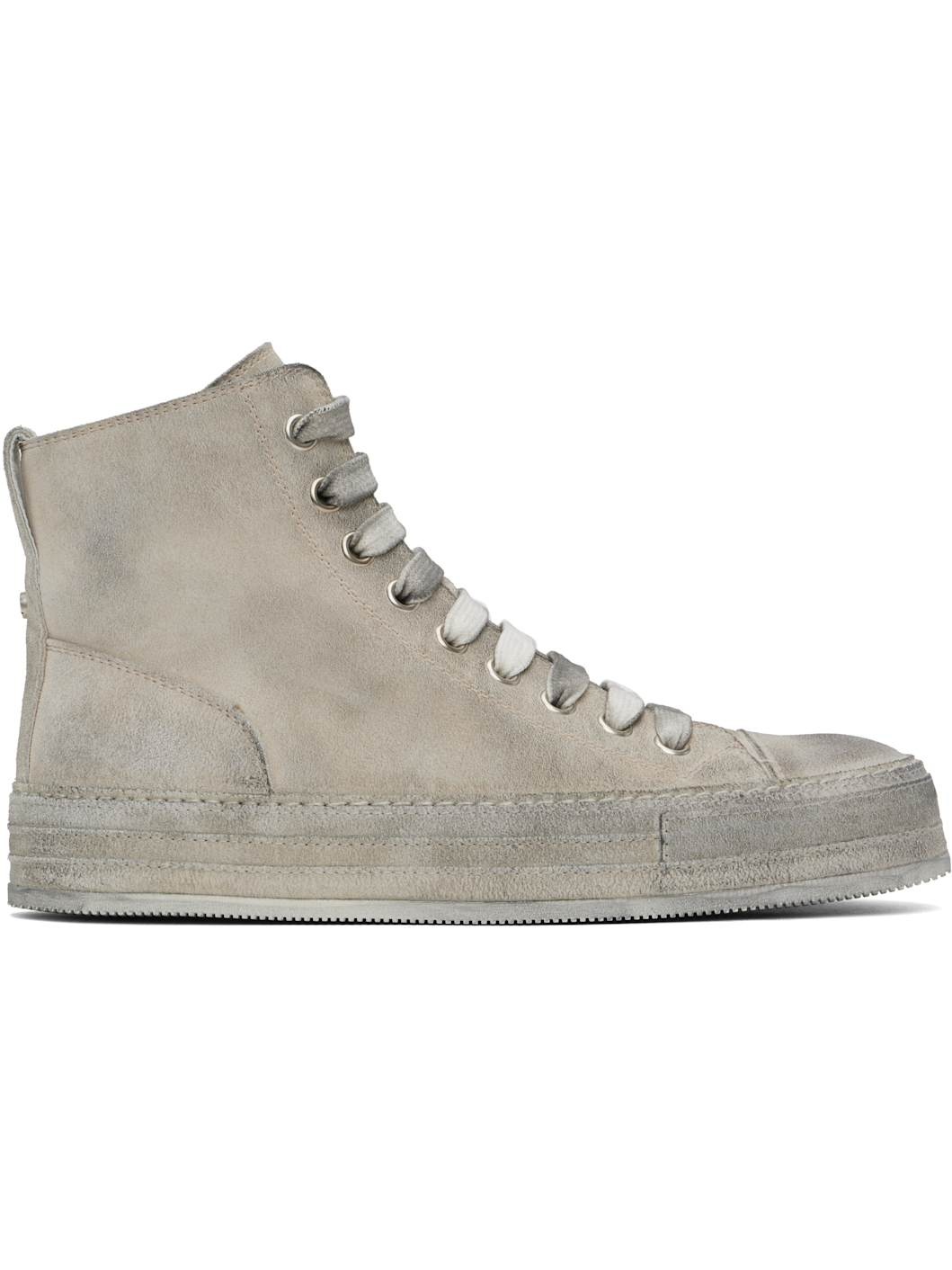 Gray Orvo High-Top Sneakers - 1