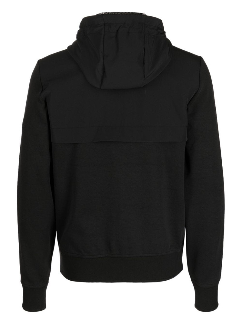 MICHAEL KORS logo-tape zip-up jacket outlook