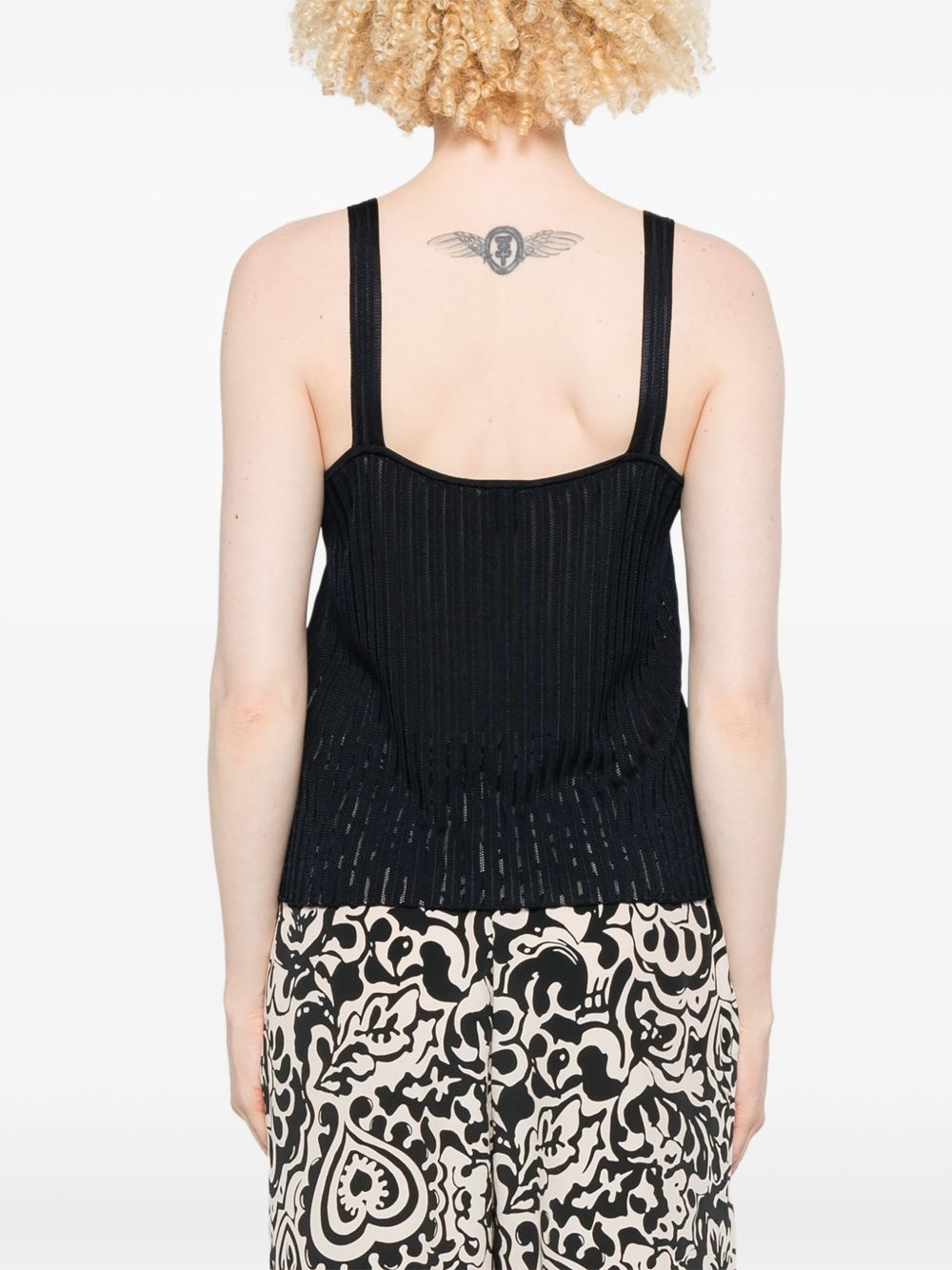 ribbed tank top - 4