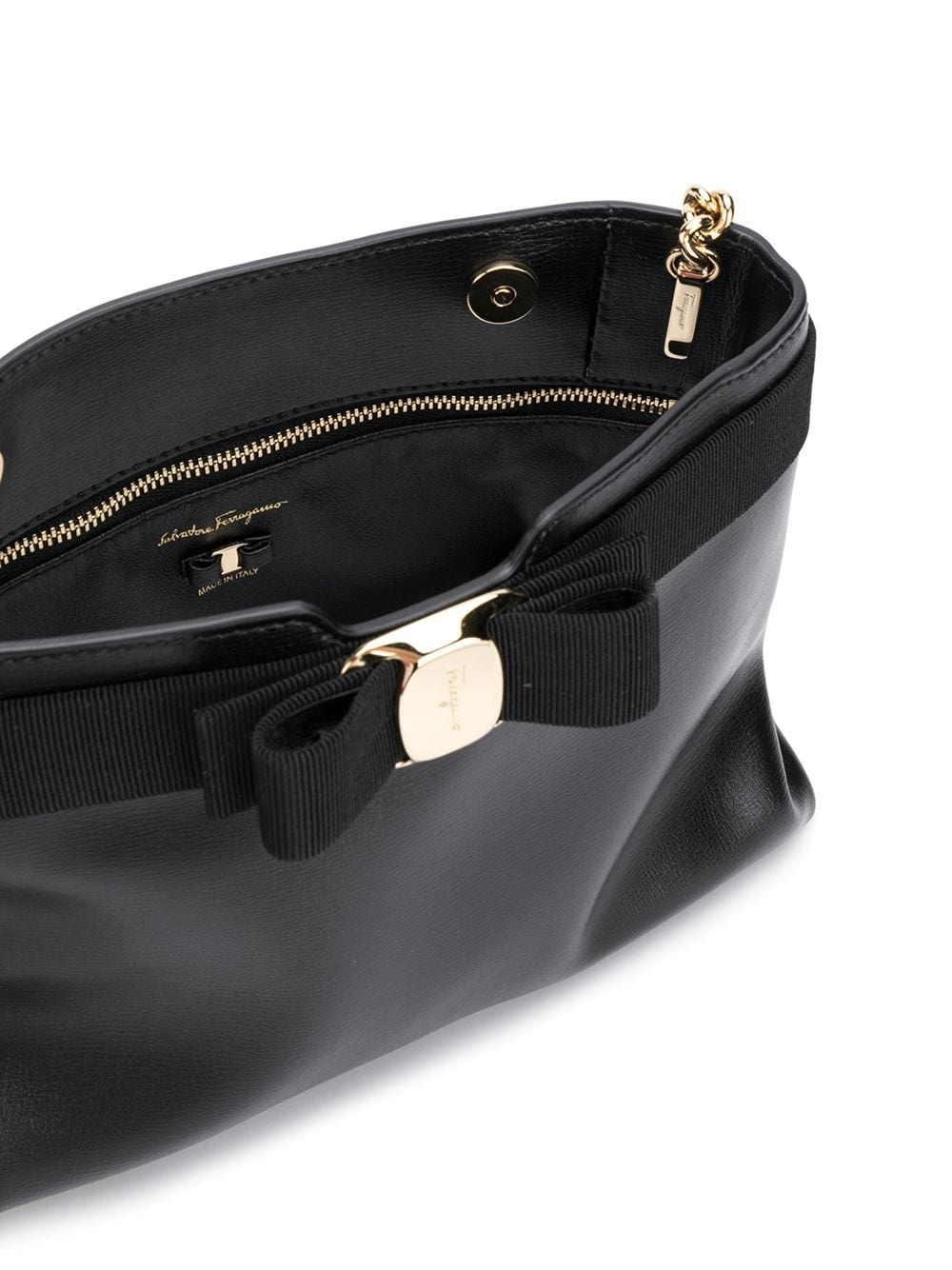 bow detail shoulder bag - 5