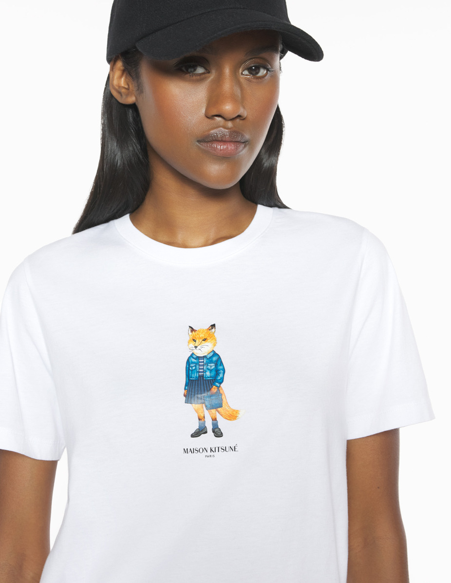 DRESSED FOX REGULAR TEE-SHIRT - 4