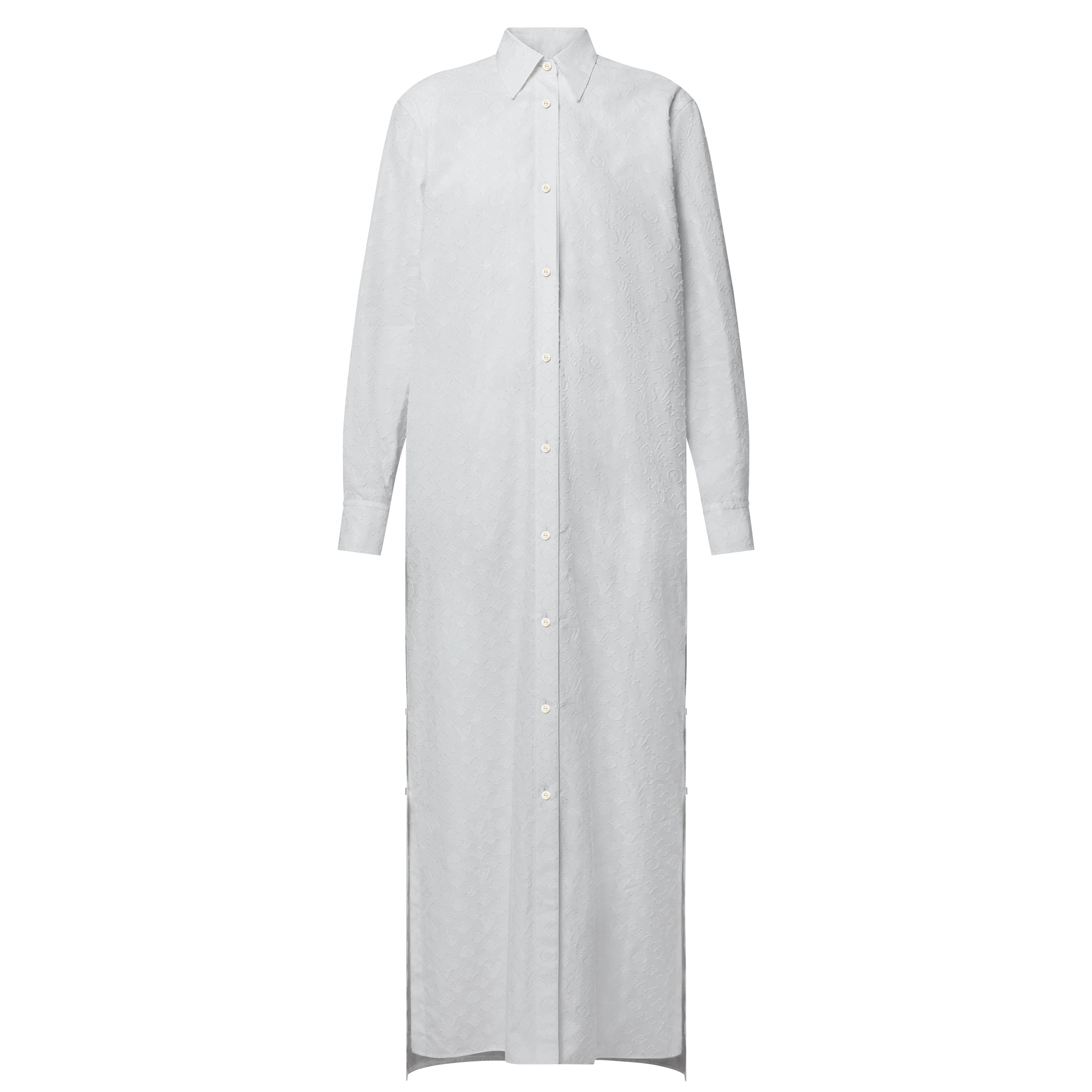 Monogram Fil Coupé Shirt Dress - 1