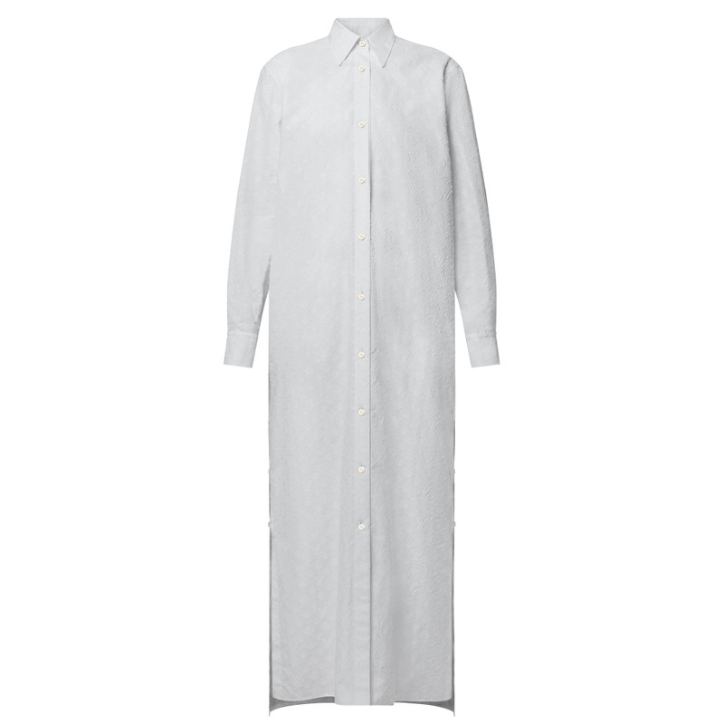 Monogram Fil Coupé Shirt Dress 1