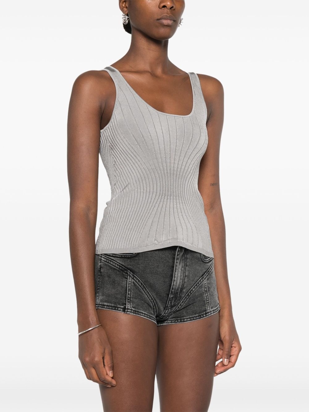 knitted tank top - 3