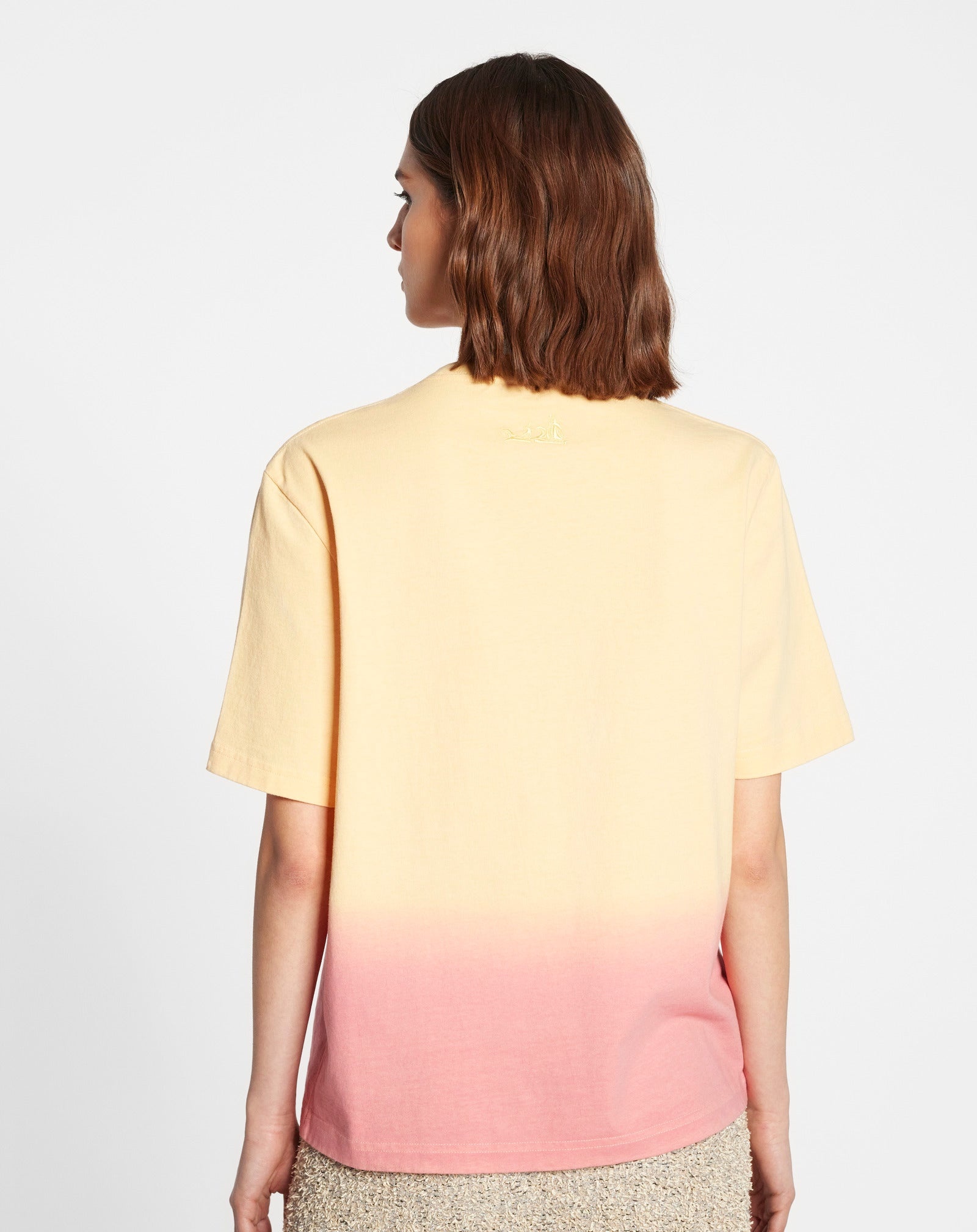 LANVIN WAVE LOGO T-SHIRT - 4