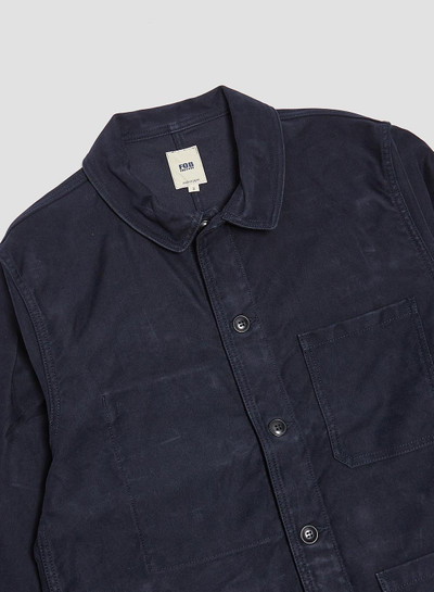 Nigel Cabourn FOB Factory French Moleskin Jacket Navy outlook