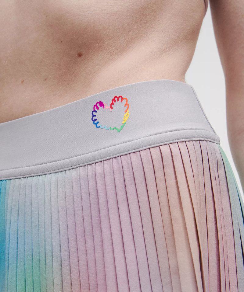 RePleat High-Rise Pleated Tennis Skirt *Pride 7