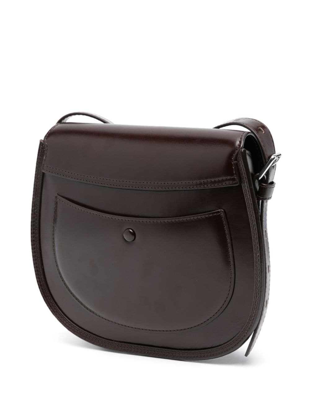 Cartridge leather shoulder bag - 3