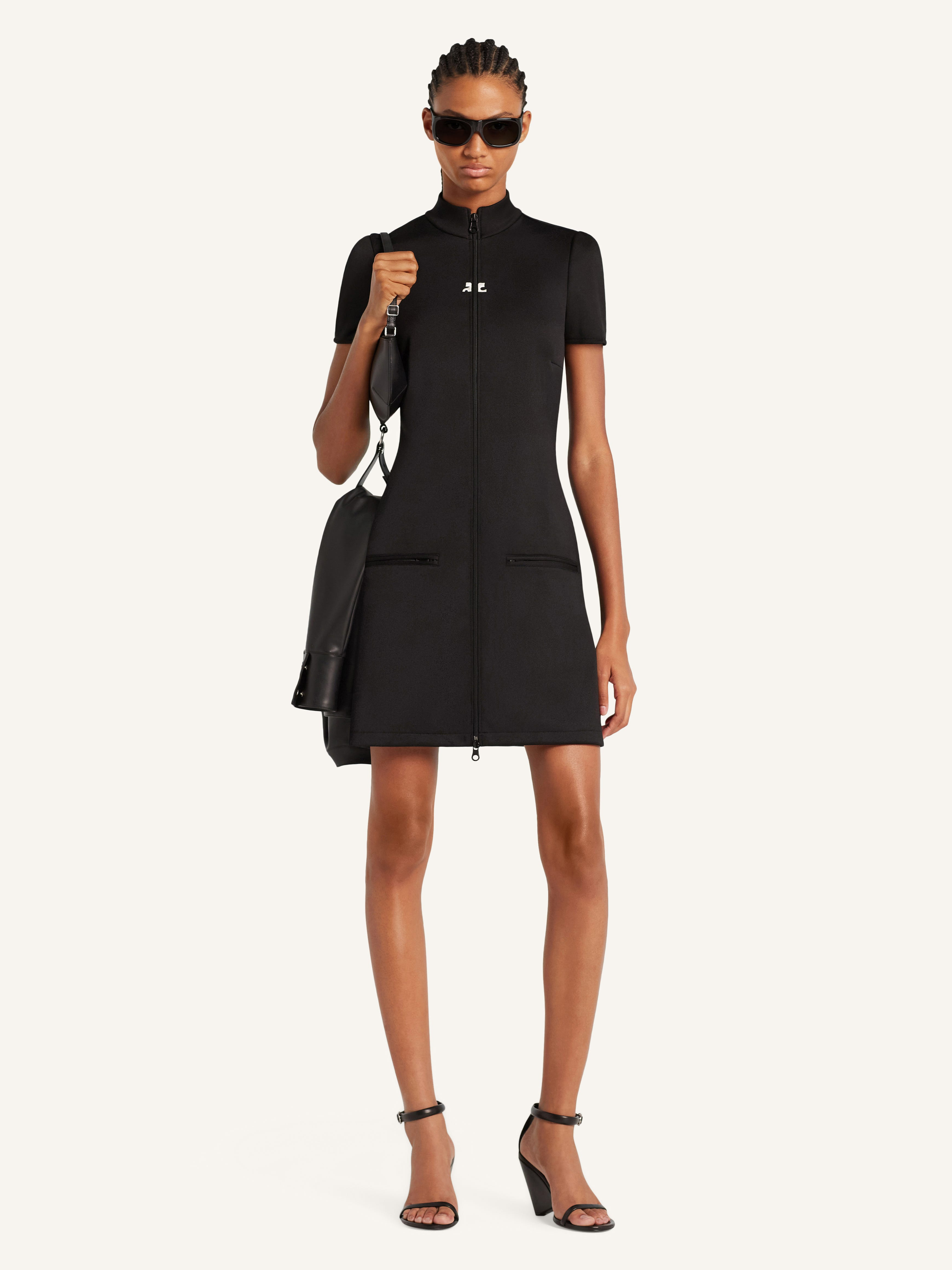 INTERLOCK TRACKSUIT MINI DRESS - 2