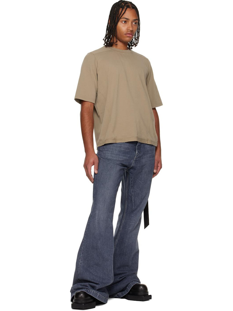 Rick Owens DRKSHDW Taupe Concordians Walrus T-shirt outlook