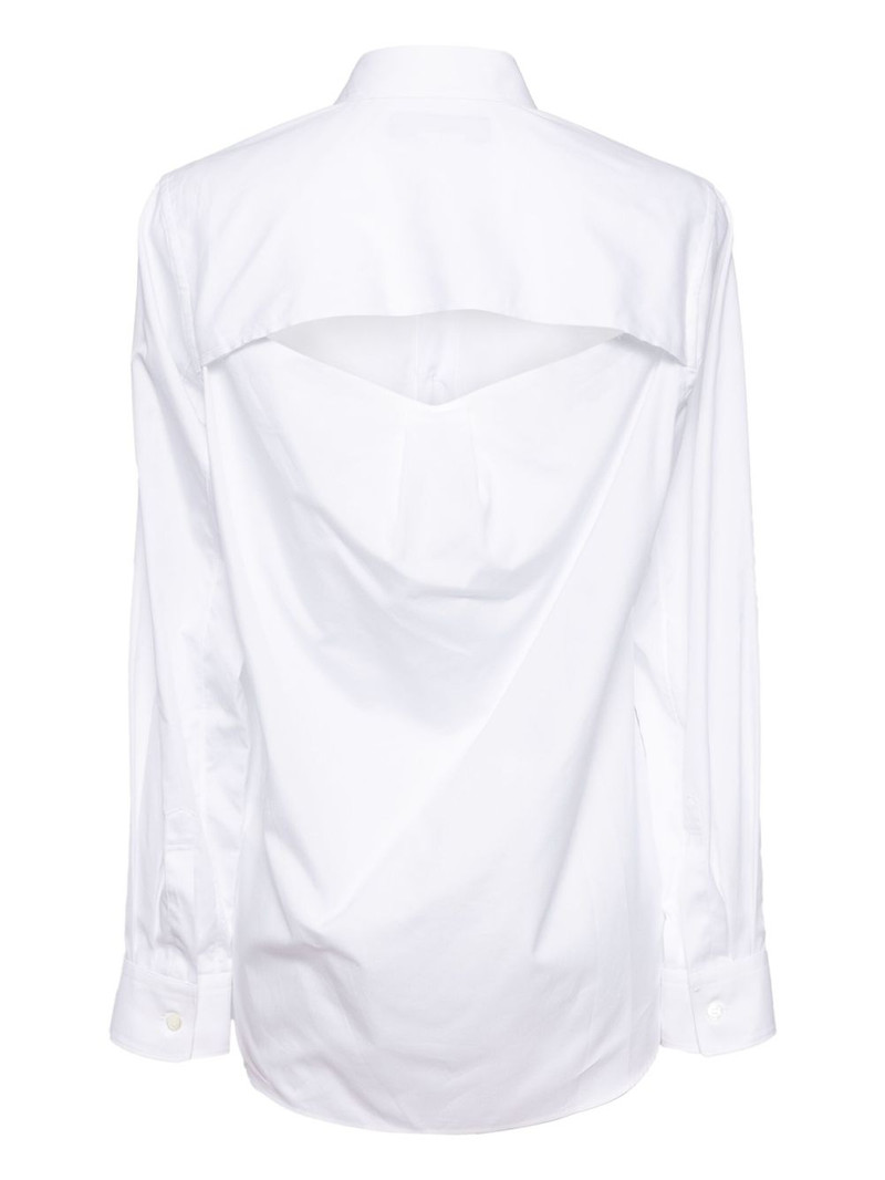 BLACK COMME des GARÇONS cotton shirt outlook
