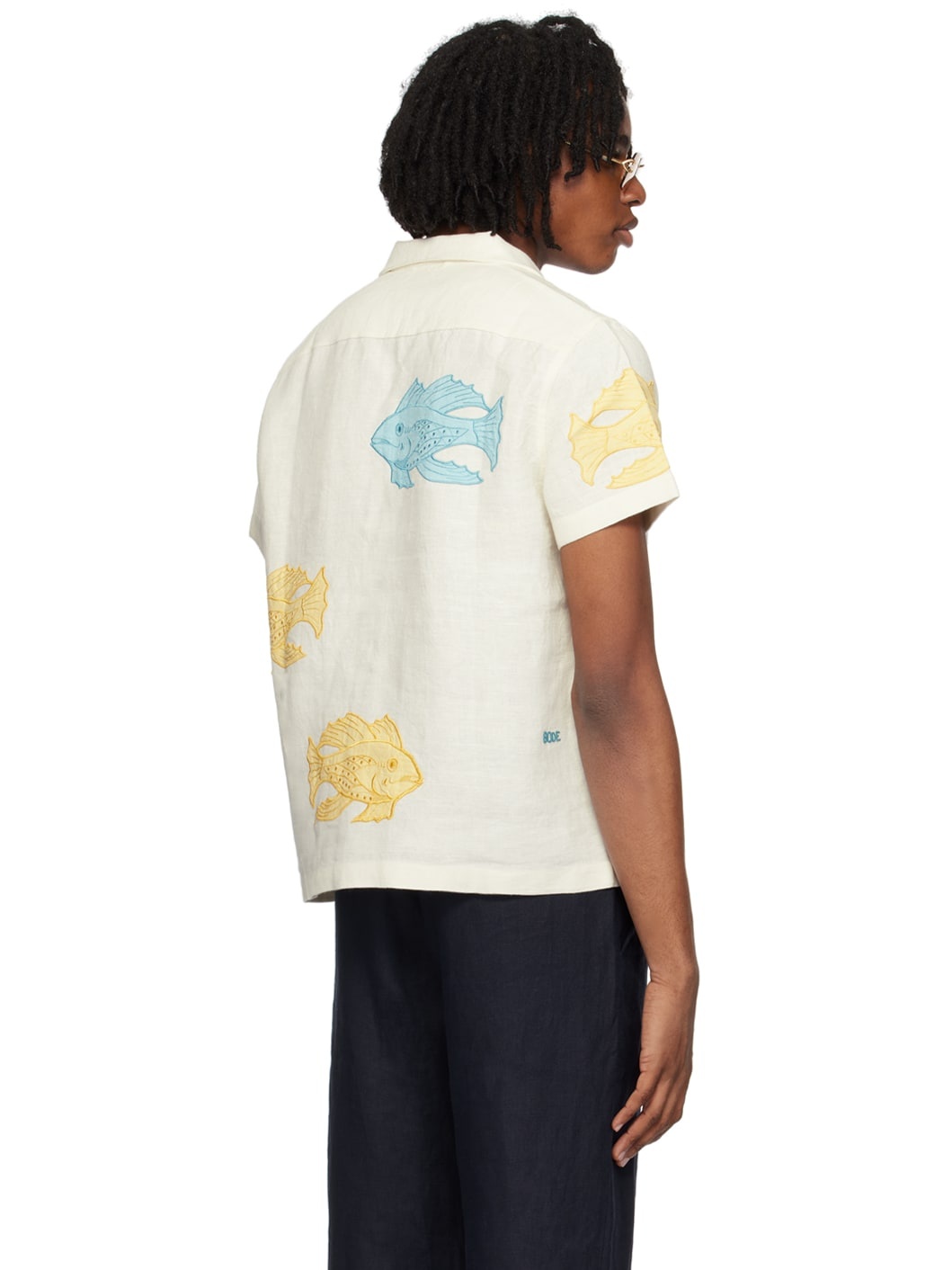 Off-White Piscine Appliqué Shirt - 3