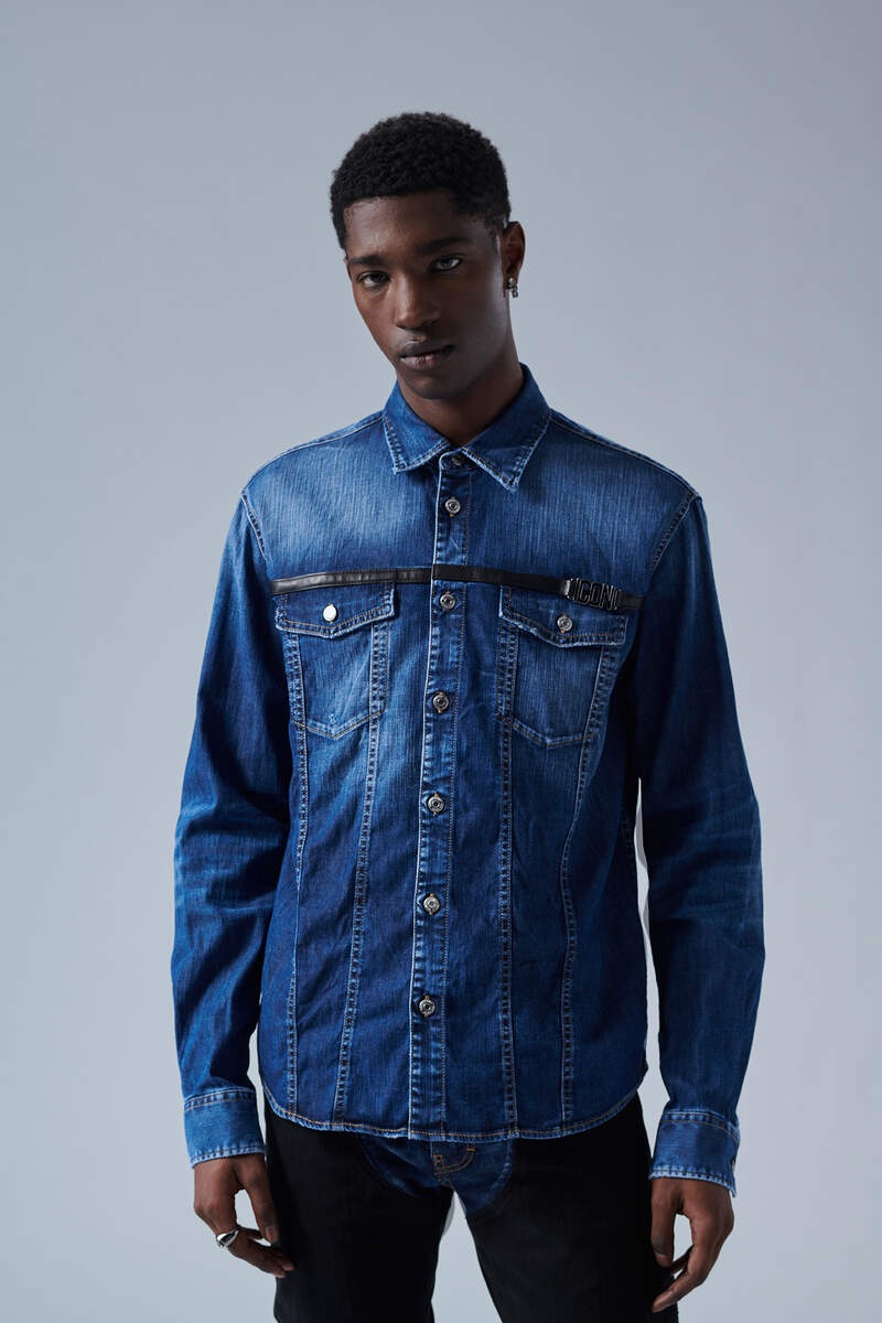 ICON DARK WASH REGULAR SHIRT - 3