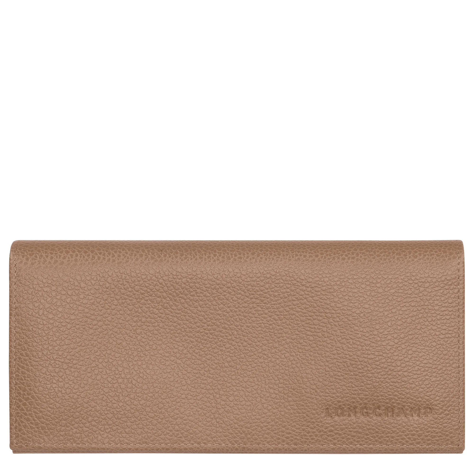 Le Foulonné Long continental wallet Biscuit - Leather - 1