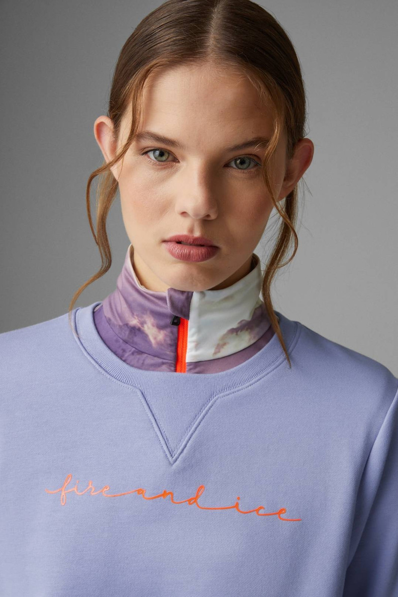 SVETA SWEATSHIRT IN LILAC 4