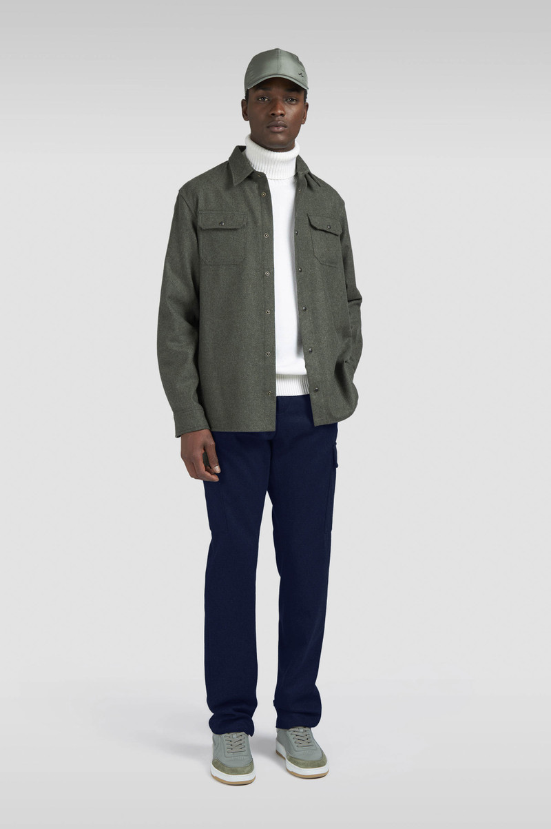Paul & Shark BLENDED WOOL CARGO TROUSERS outlook