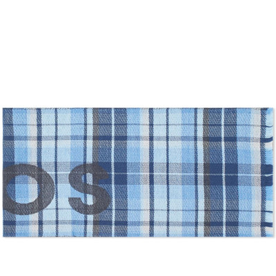 Acne Studios Acne Studios Victoria Check Logo Scarf outlook