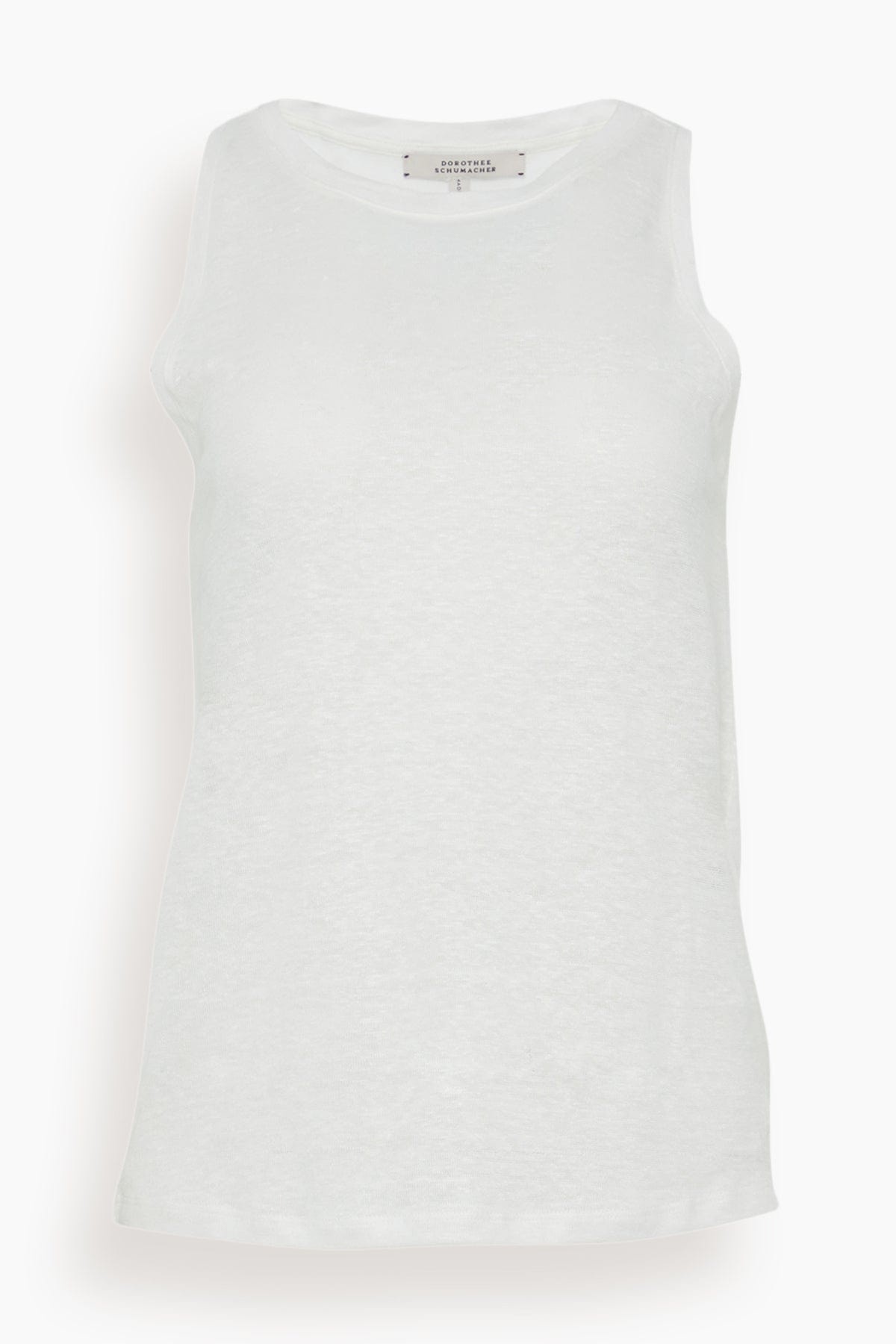 Natural Ease Sleeveless Top in Shaded White - 1