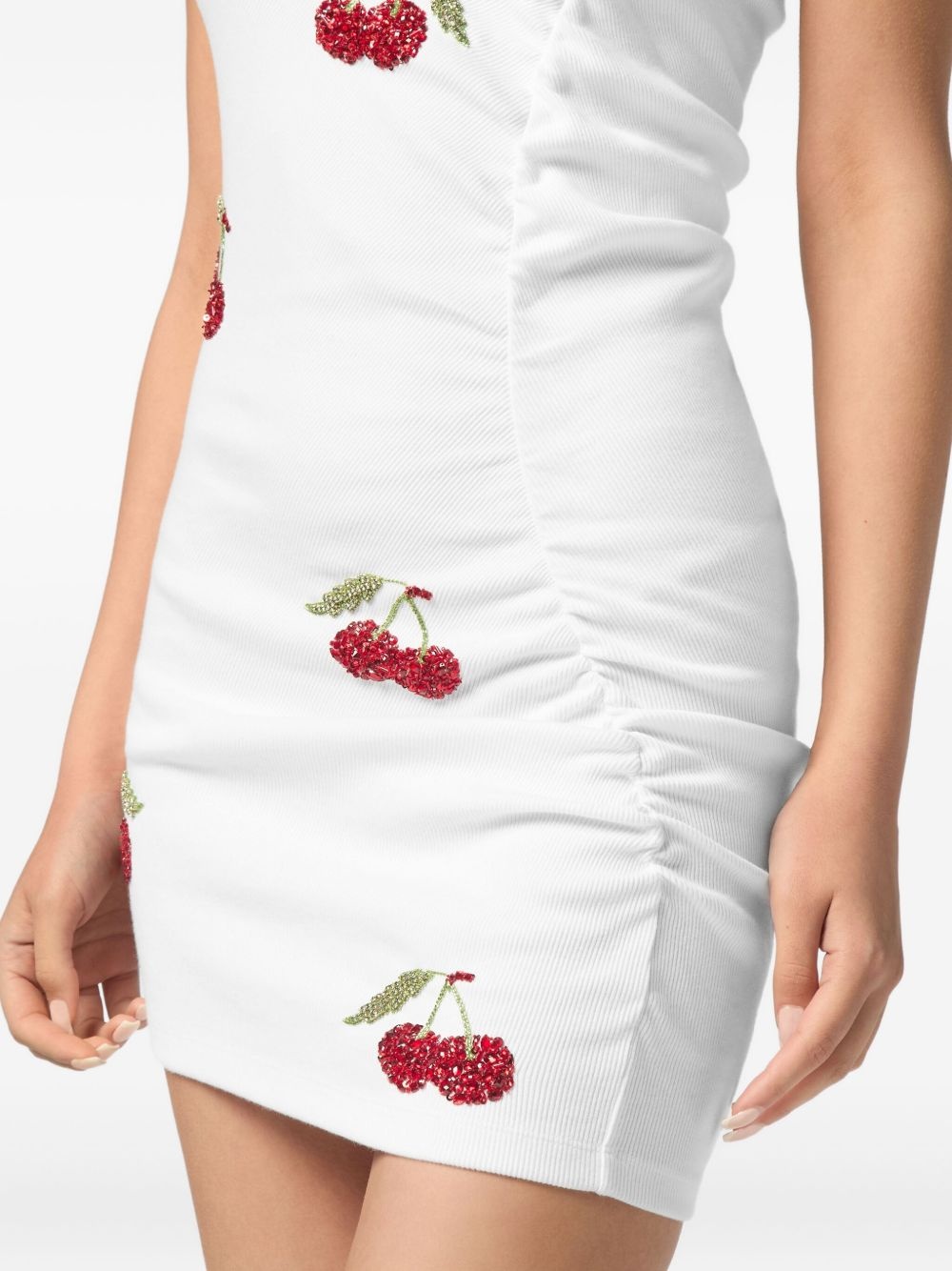 crystal-embellished dress - 5
