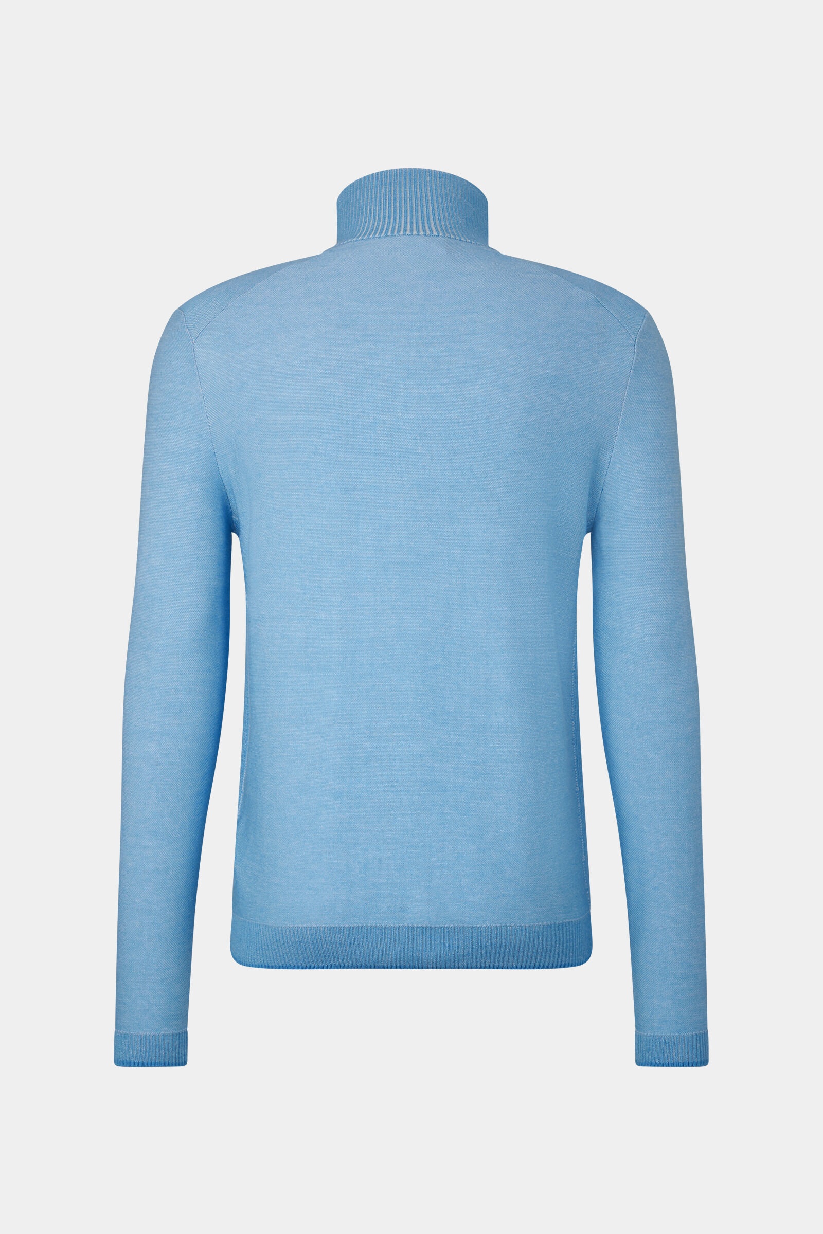 Lias half-zippered sweater in Ice blue - 5