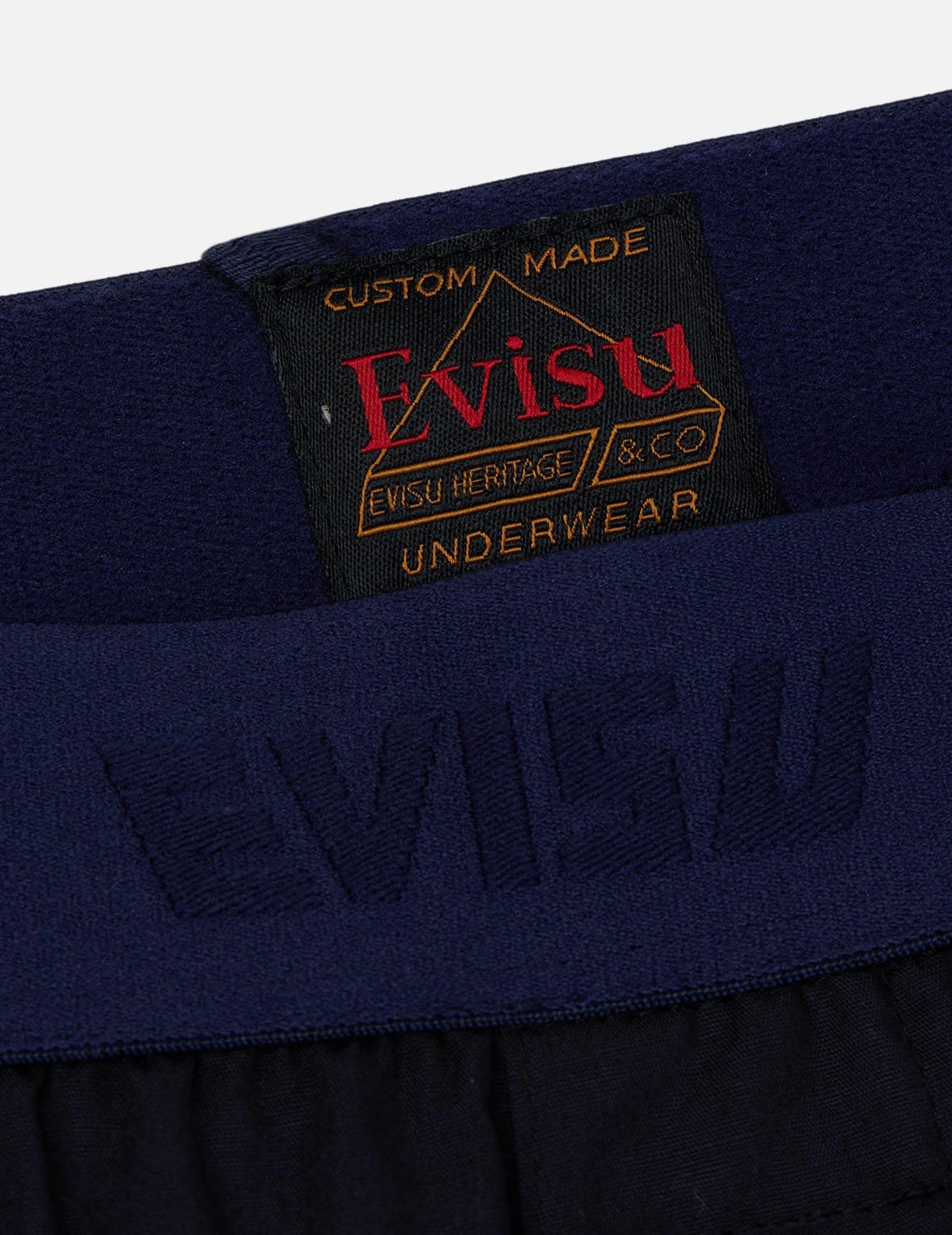 EVISU SQUAD “HIDE-AND-SEEK” PATTERN DAICOCK PRINT BOXER SHORTS - 6