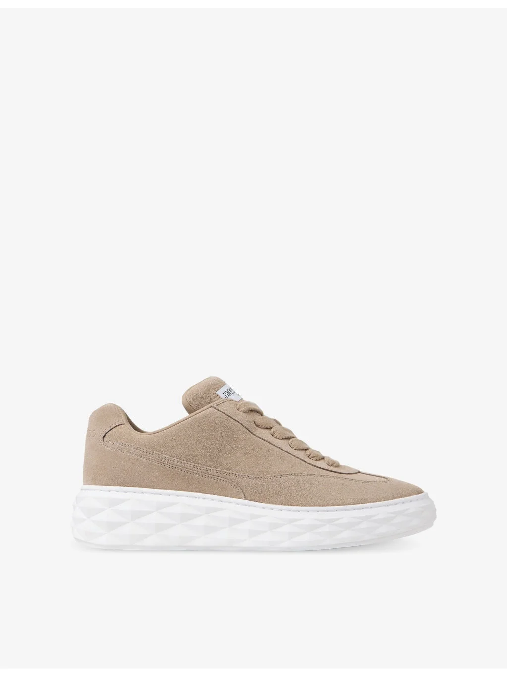 Diamond Maxi Suede Low-Top Trainers - 1