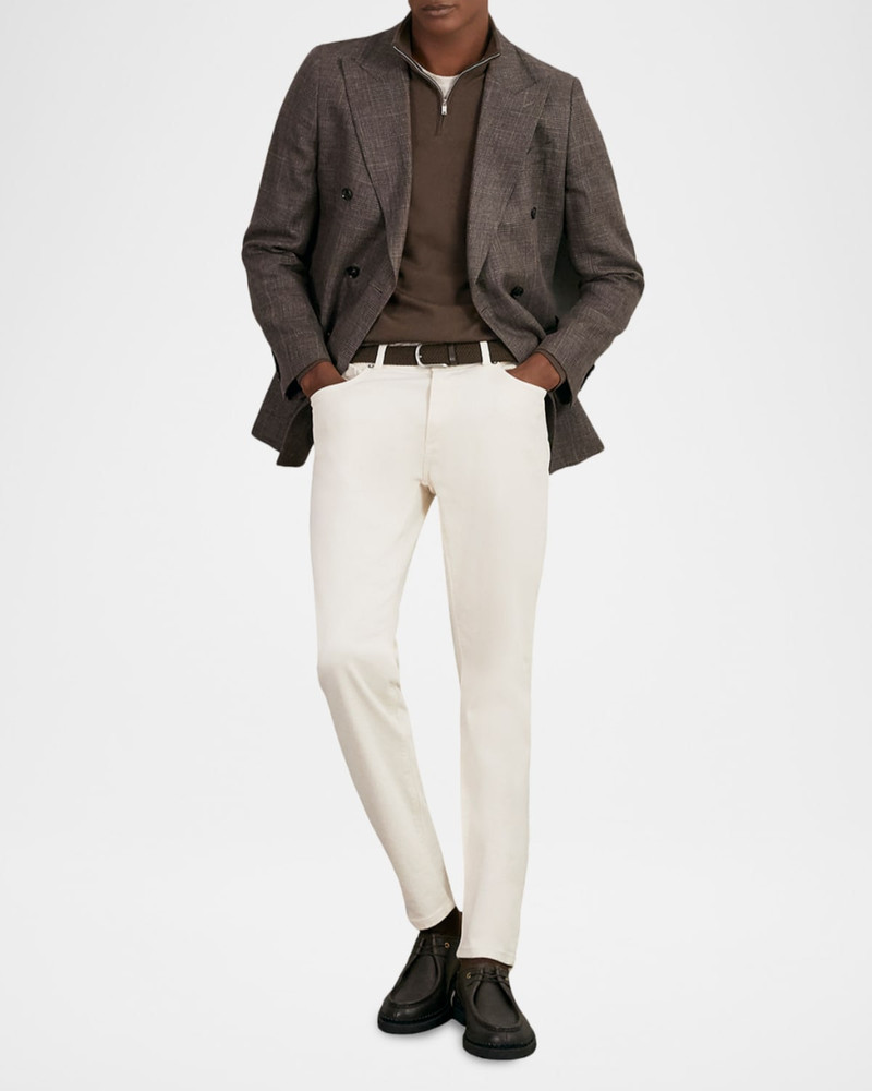 REISS Men's Blackhall Merino Wool Half-Zip Funnel Neck Sweater outlook