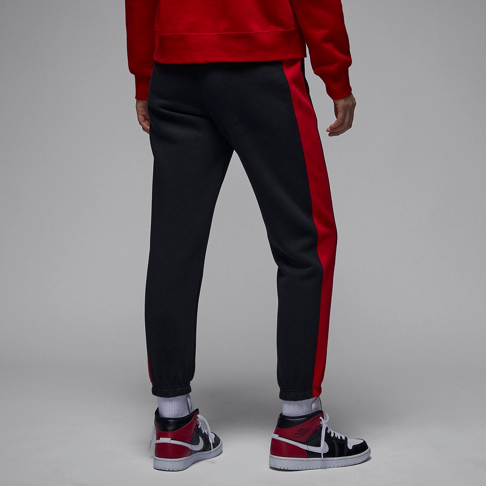 (WMNS) Air Jordan Brooklyn Sweatpants 'Black' FB5172-010 - 4