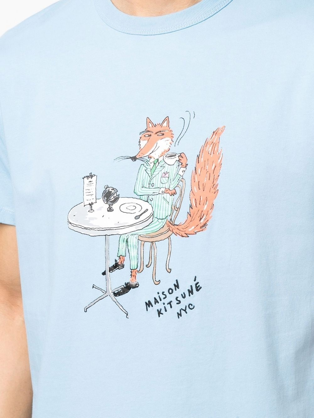 Oly Coffee Fox print T-shirt - 5