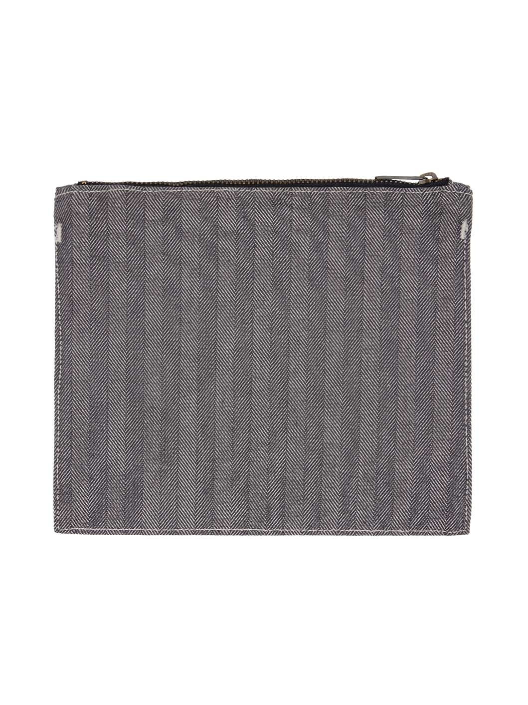 Gray Menard Zip Wallet - 2