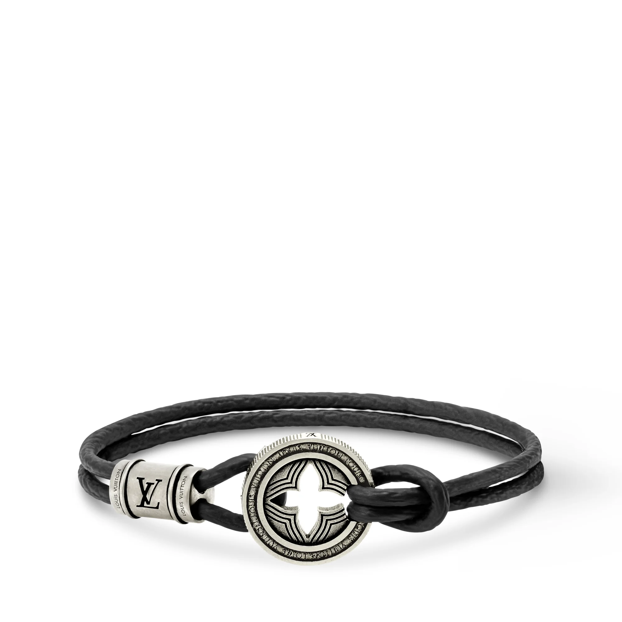 LV Tic Tac Toe Leather Bracelet - 1